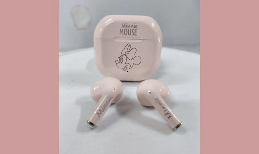 Cách kết nối tai nghe Bluetooth Disney F9 với điện thoại