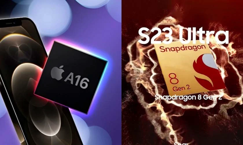 So sánh 14 Pro Max và S23 Ultra về hiệu năng chip