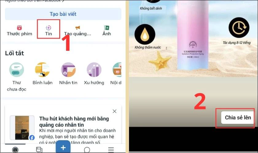 C&aacute;ch hẹn giờ đăng tin story tr&ecirc;n Facebook bằng điện thoại