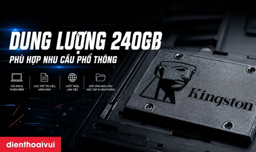 dung lượng ổ cứng ssd kingston 240gb