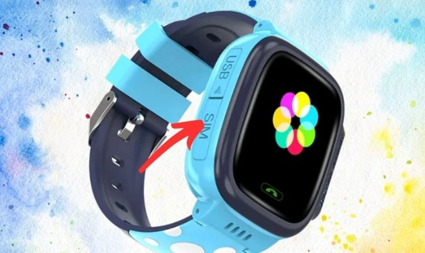 C&aacute;ch lắp sim đồng hồ th&ocirc;ng minh Y92