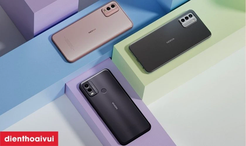 Nokia C32 cảm ứng