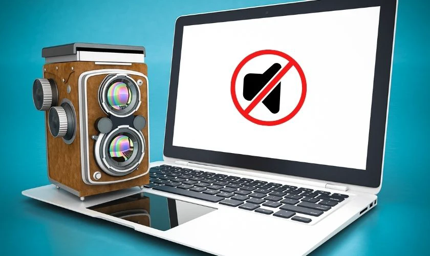 Nguy&ecirc;n nh&acirc;n cắm loa v&agrave;o laptop kh&ocirc;ng nghe được