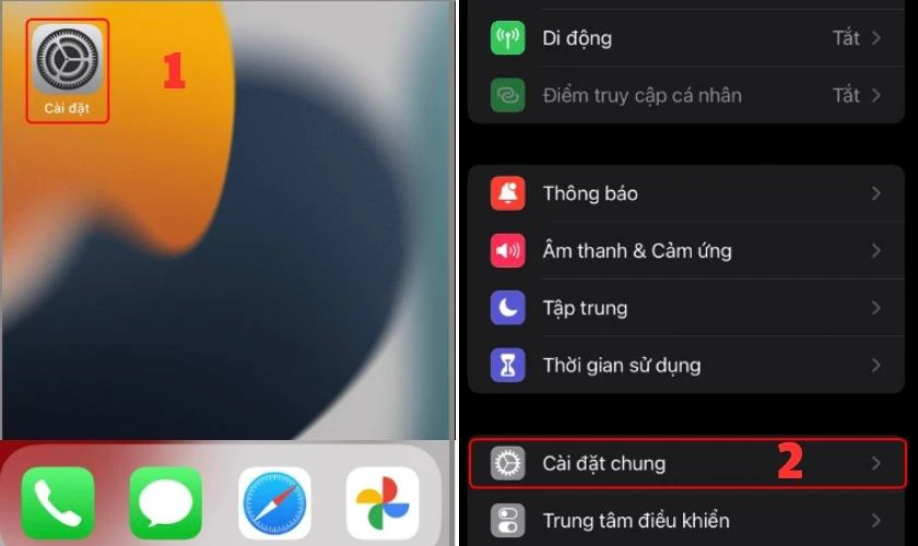 Khôi phục cài đặt gốc khi iPhone bị mất tiếng