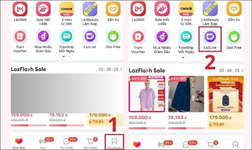 C&aacute;ch săn m&atilde; giảm gi&aacute; Lazada tr&ecirc;n livestream