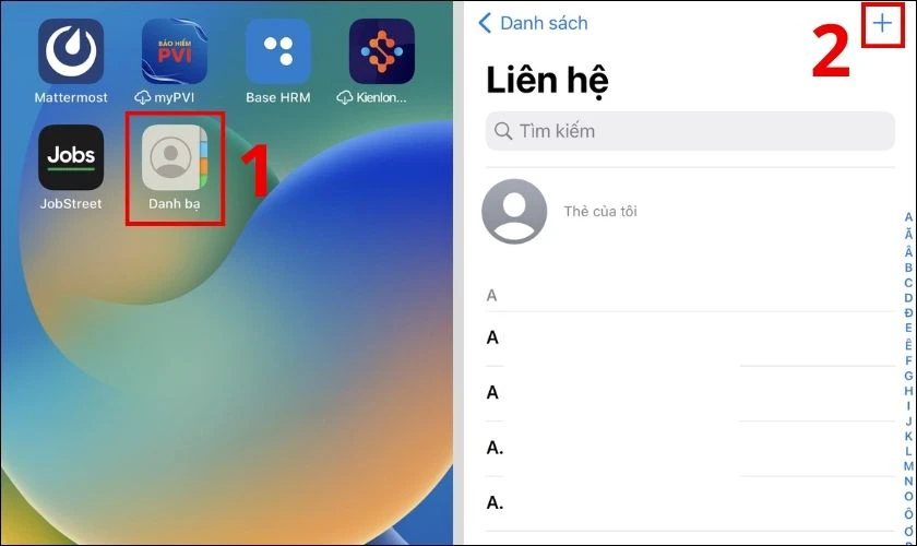 Hướng dẫn c&aacute;ch lưu danh bạ v&agrave;o SIM tr&ecirc;n iPhone