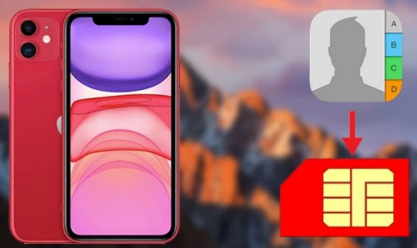 Chuyển danh bạ từ iPhone sang SIM trực tiếp được kh&ocirc;ng?