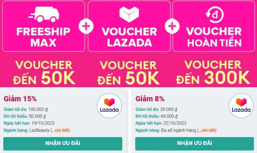 M&atilde; giảm gi&aacute; tr&ecirc;n Lazada l&agrave; g&igrave;?&nbsp;
