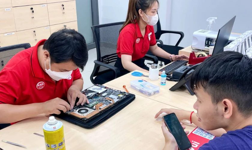 Sửa chữa laptop bị lỗi &acirc;m thanh tại Điện Thoại Vui