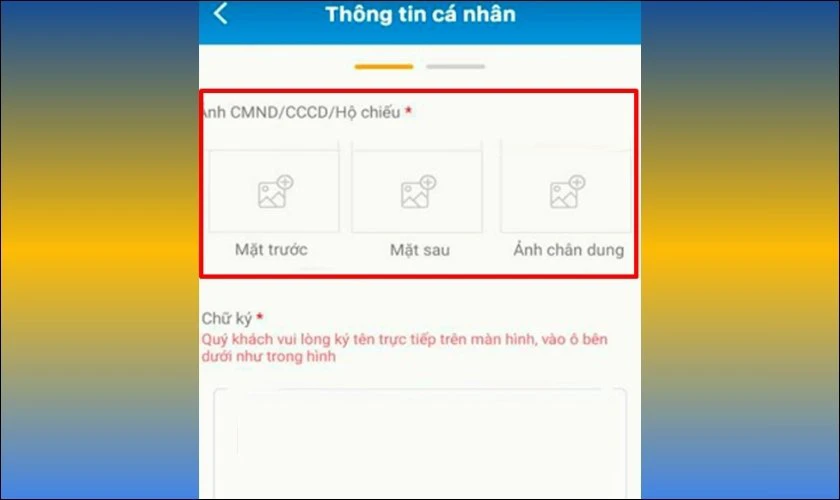 Cập nhật đầy đủ các thông tin