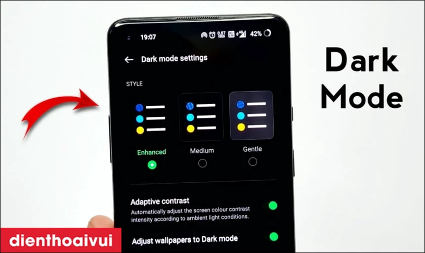 Chế độ Dark Mode