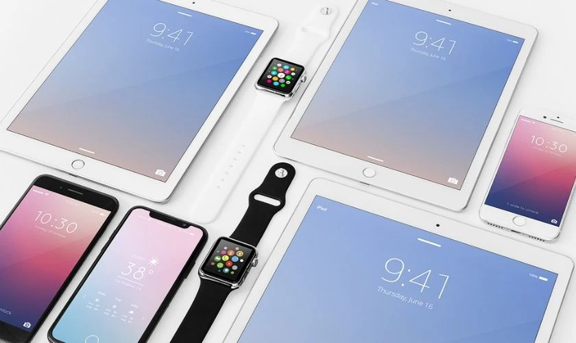 M&agrave;n h&igrave;nh ch&iacute;nh iOS