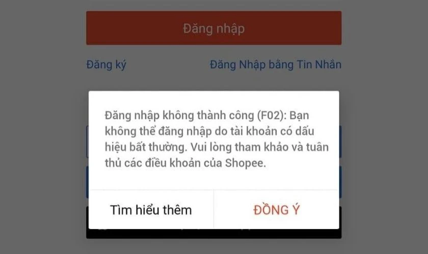 Tại vì sao tài khoản Shopee lại bị khóa?