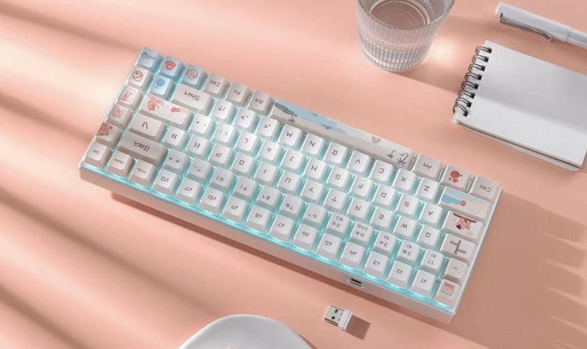 Chất liệu b&agrave;n ph&iacute;m, Keycaps