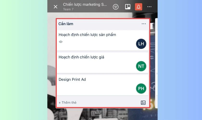 Danh s&aacute;ch trong Trello l&agrave; g&igrave;