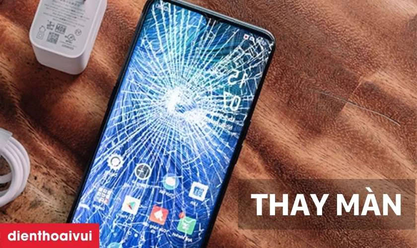 Dấu hiệu điện thoại OPPO A9 2020 phải thay toàn bộ màn hình
