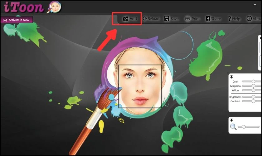 Nhấn vào mục Add