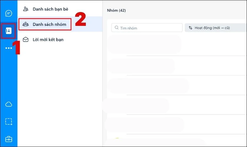 Hướng dẫn cách rời nhóm Zalo PC không ai biết mà không cần vào nhóm