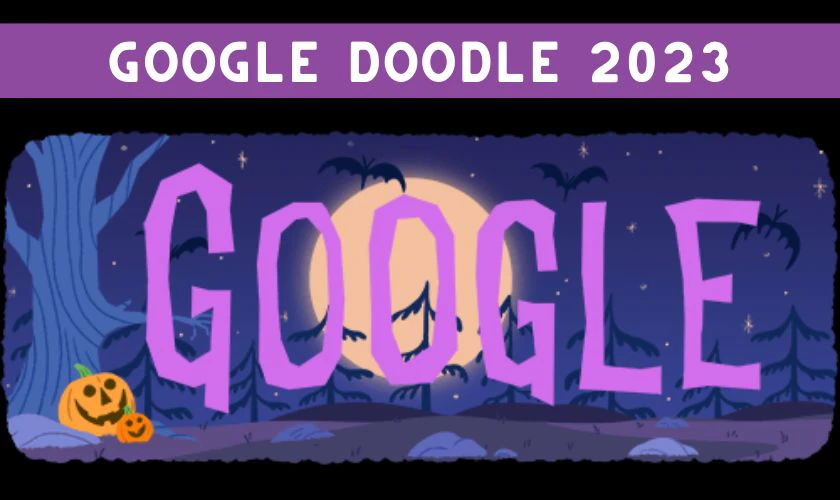 Google Doodle mừng lễ Halloween 2023
