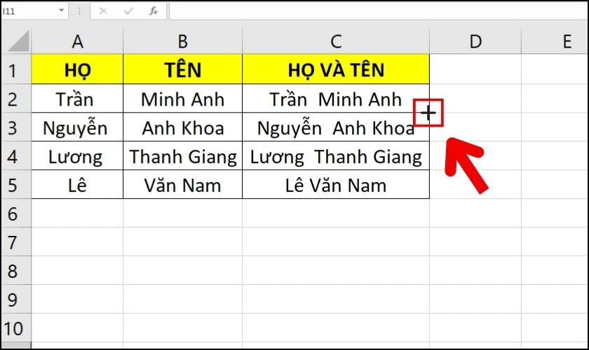 Kết quả cuối cùng