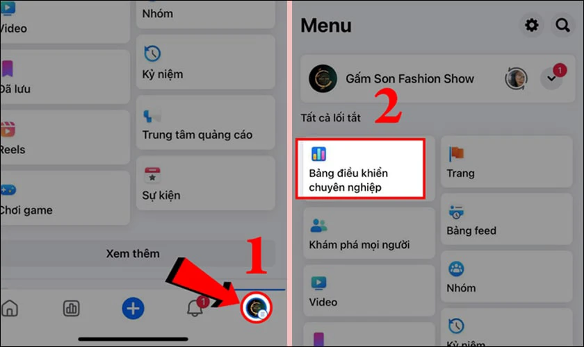 Cách bật huy hiệu fan cứng trên Facebook bằng điện thoại