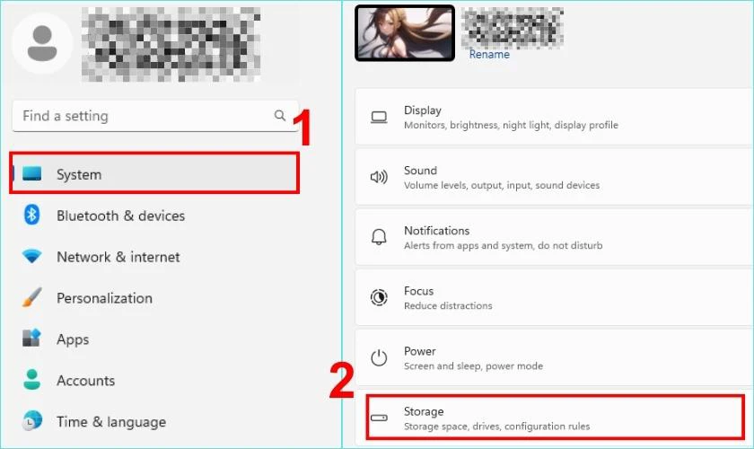 Khắc phục ổ đĩa C Win 11 bị đầy bằng c&aacute;ch sử dụng Storage Sense