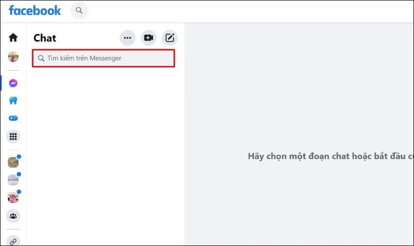 C&aacute;ch x&oacute;a gợi &yacute; t&igrave;m kiếm tr&ecirc;n Messenger bằng PC