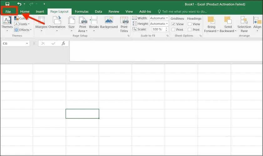 C&aacute;ch x&oacute;a d&ograve;ng kẻ ngang, dọc giữa 2 &ocirc; trong Excel vĩnh viễn