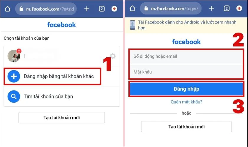 Xem ai v&agrave;o Facebook của m&igrave;nh nhiều nhất bằng Android