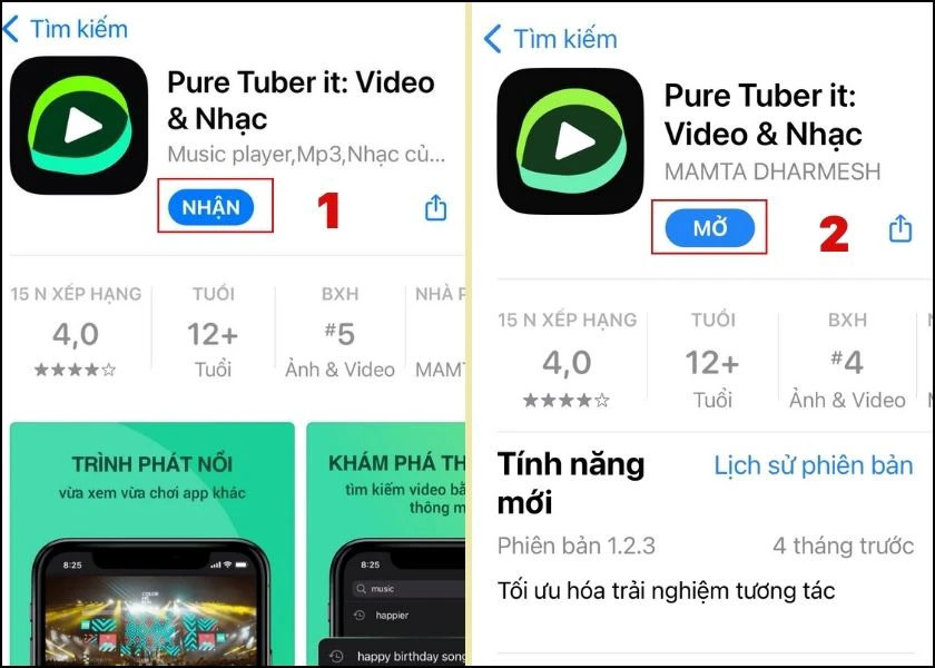 ​​C&aacute;ch tải Pure Tuber cho iOS&nbsp;nhanh ch&oacute;ng