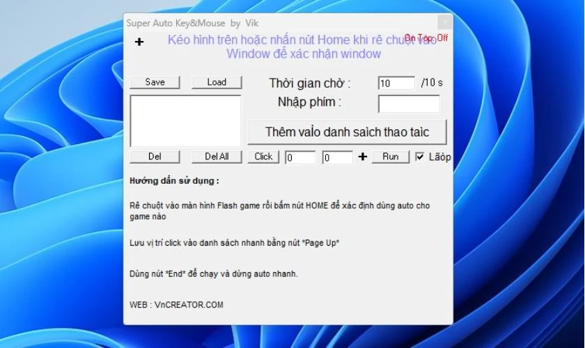 C&aacute;ch tải v&agrave; c&agrave;i đặt phần mềm Auto Click kh&ocirc;ng chiếm chuột tr&ecirc;n m&aacute;y t&iacute;nh