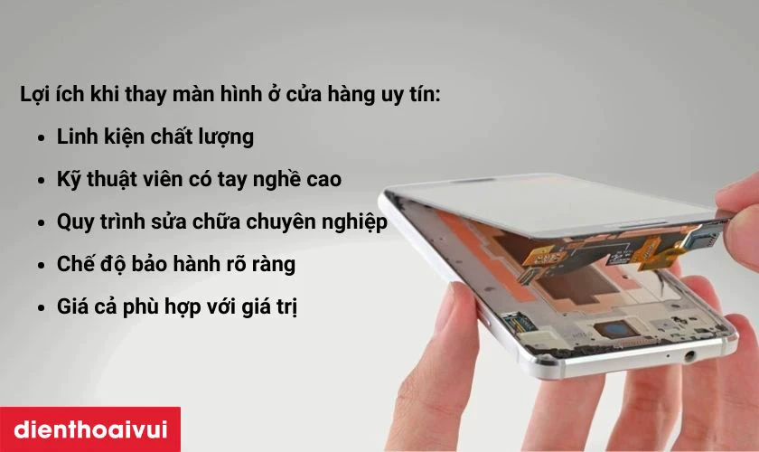 Thay màn hình Samsung tại Điện Thoại Vui Quận 4