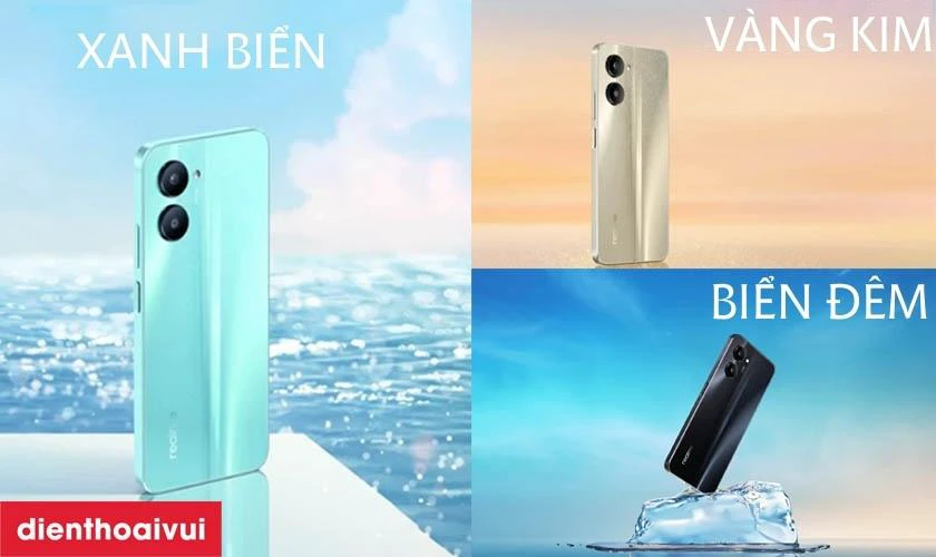 Điện thoại Realme C33 4GB 64GB c&oacute; mấy m&agrave;u?
