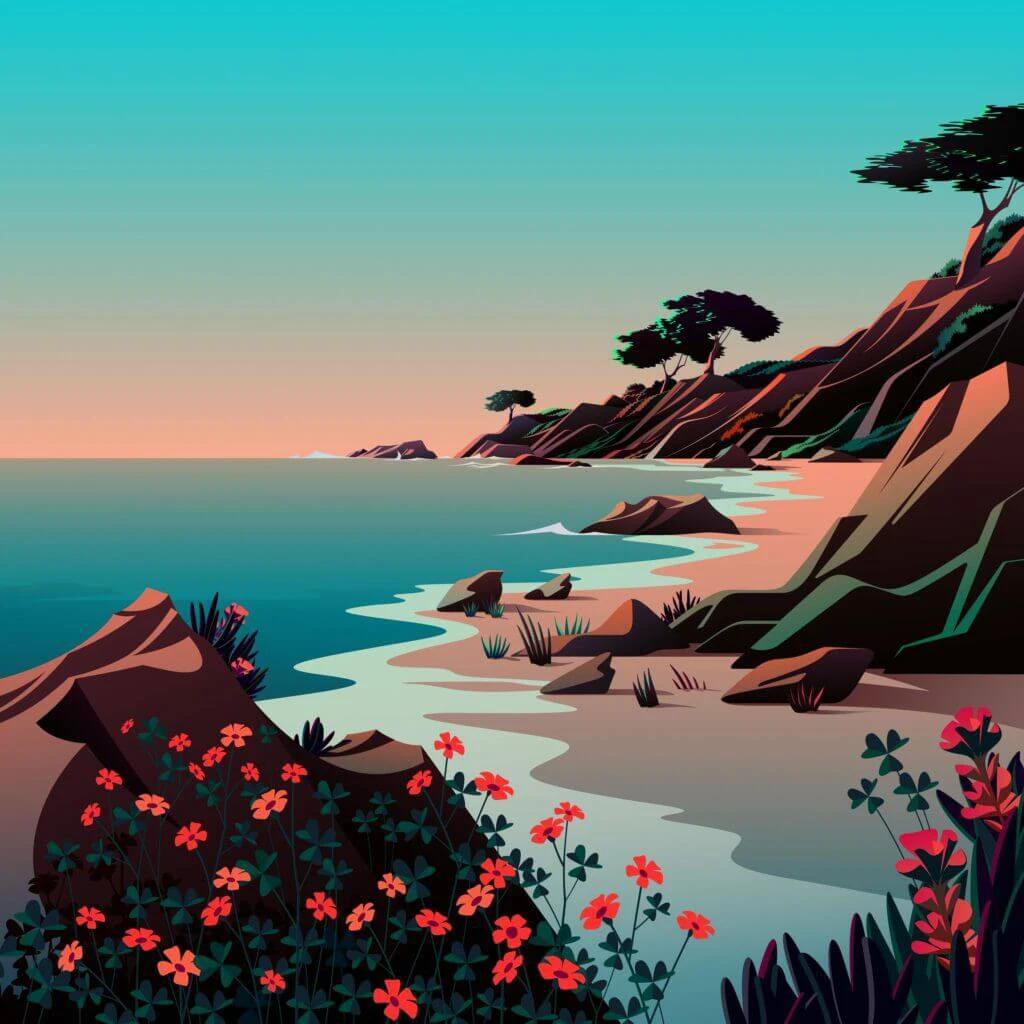 Wallpaper iPhone 12 Pro phong cảnh