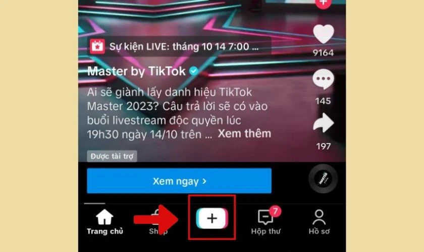 C&aacute;ch chụp ảnh trực tiếp tr&ecirc;n ứng dụng TikTok