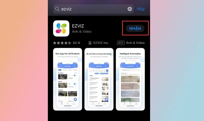 C&aacute;ch tạo t&agrave;i khoản Camera Ezviz