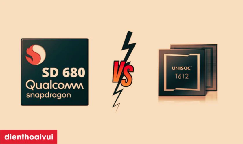 Chip Unisoc T612 có ngang với chip Snapdragon không?