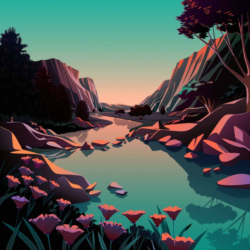 Wallpaper iPhone 12 Pro được sử dụng nhiều