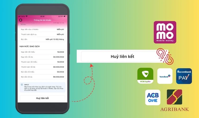 Khi n&agrave;o cần thực hiện c&aacute;ch hủy li&ecirc;n kết ng&acirc;n h&agrave;ng với MoMo