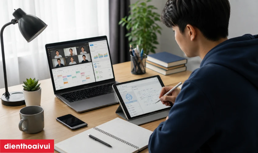 Cập nhật c&ocirc;ng nghệ hỗ trợ cho việc học tập