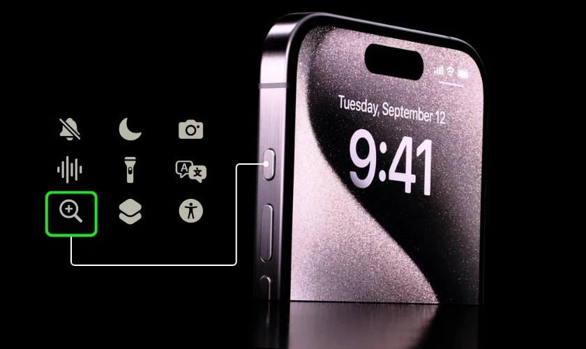 Sử dụng k&iacute;nh l&uacute;p bằng Action Button l&agrave; g&igrave;?