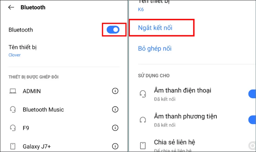 Khởi động lại máy khi tai nghe Bluetooth không kết nối được với điện thoại