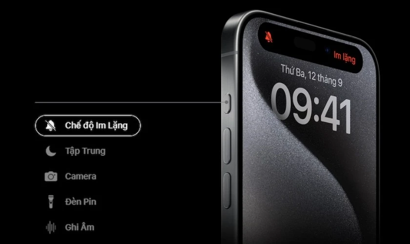 Chỉnh chế độ im lặng