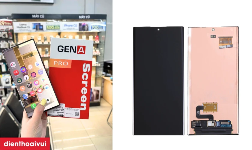 m&agrave;n h&igrave;nh samsung s22 ultra ch&iacute;nh h&atilde;ng