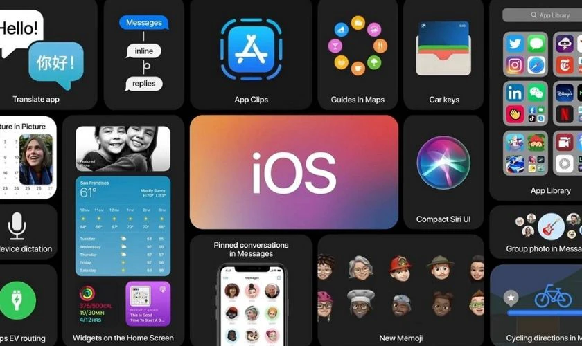 iPhone d&ugrave;ng hệ điều h&agrave;nh g&igrave;?