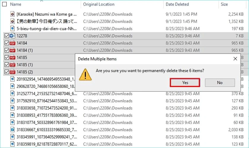 Dọn dẹp th&ugrave;ng r&aacute;c khi ổ C tr&ecirc;n Win 11 bị đầy