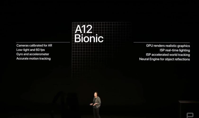 iPhone XS được trang bị vi xử l&yacute; Apple Bionic A12