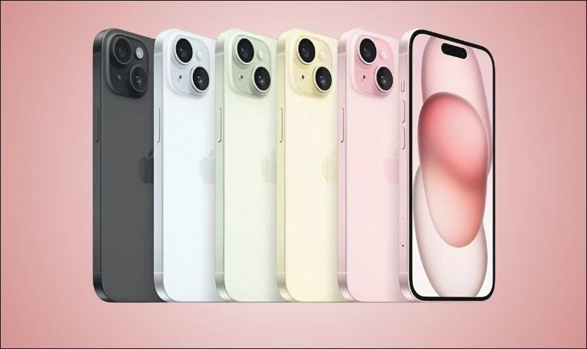 So sánh màu sắc giữa iPhone 14 và iPhone 15