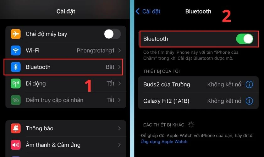 C&aacute;ch kết nối tai nghe kh&ocirc;ng d&acirc;y với điện thoại Smartphone