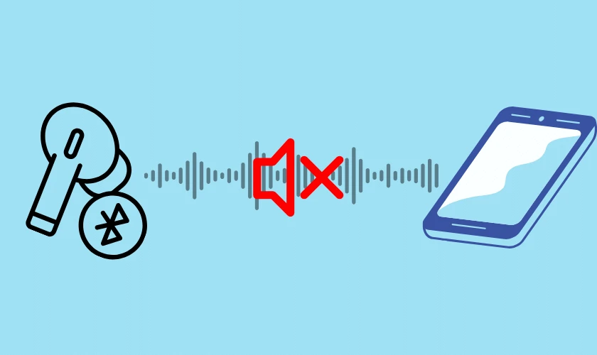 Tai nghe Bluetooth kết nối được với điện thoại nhưng vẫn không có âm thanh